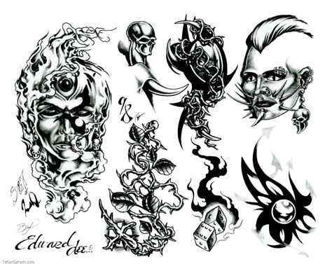 Free Tattoo Flash Art Gallery - hantumanu