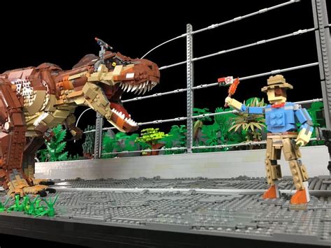 LEGO Jurassic World: T. Rex Breakout - town-green.com