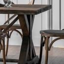 Rustic Contemporary Wooden Dining Table