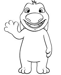 Hank The Talking Dog Coloring Page - Free Printable Coloring Pages for Kids