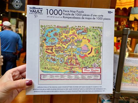 PHOTOS: New 50th Anniversary Vault Collection Vintage-Style Map Puzzle Available at Walt Disney ...