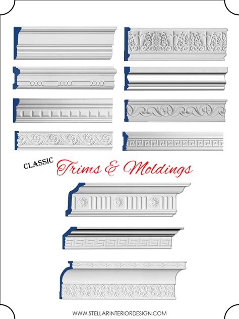 Molding and Trim Styles - Stellar Interior Design