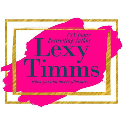 USA Today Bestseller, Lexy Timms