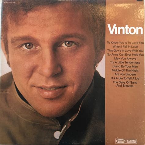 Bobby Vinton - Vinton | Releases, Reviews, Credits | Discogs