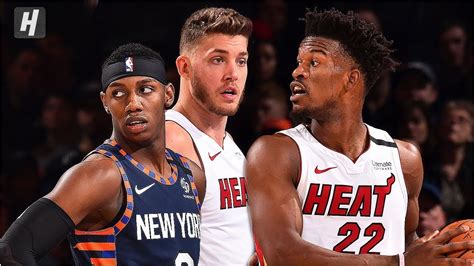 Miami Heat vs New York Knicks - Full Game Highlights January 12, 2020 ...