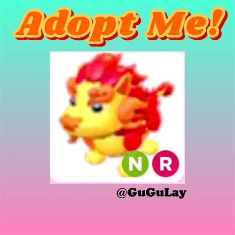 2 x Neon R Guardian Lion (Adopt Me), Video Gaming, Gaming Accessories ...