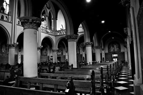 Interior and Museum of Jakarta Cathedral in Jakarta, Indonesia Editorial Stock Photo - Image of ...