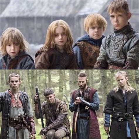 Viking Ragnar's youngest sons which is also the famous bjorn ironside's half brothers, protrayed ...