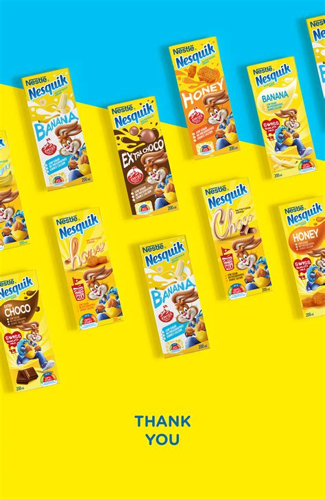 Nesquik | Nutrition Drink Packaging on Behance