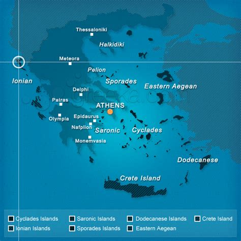 Map of Corfu island, Greece - Greeka.com