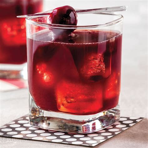 Recipe Image: Cherry Old Fashioned Smash | Alcohol drink recipes, Sweet cocktails, Spicy drinks