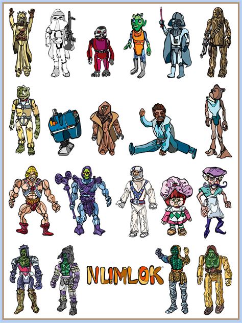 Action Figure Poster | All Illustrations for Select Magazine… | Flickr