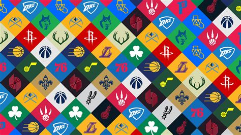 NBA Basketball Sport Logo Wallpaper - 3840x2160