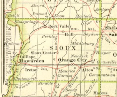 1897 Century Atlas of the State of Iowa