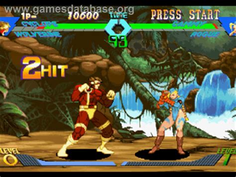 X-Men vs. Street Fighter - Sony Playstation - Games Database