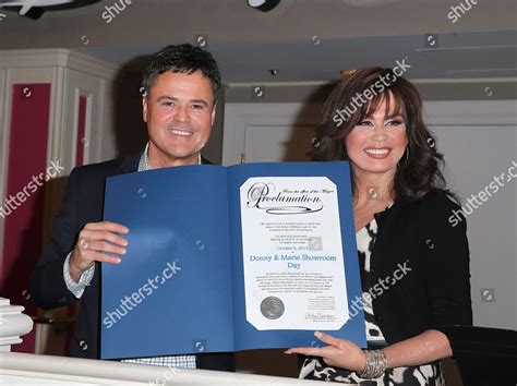 Donny Osmond Marie Osmond Editorial Stock Photo - Stock Image ...