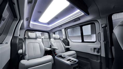 Hyundai Staria Lounge Limousine Is a Posh Minivan With Tall Roof, 25-Inch Screen