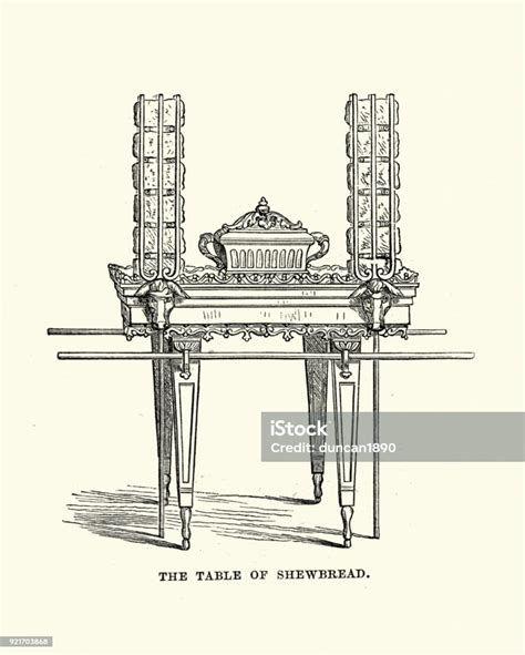 Table Of Showbread Stock Illustration - Download Image Now - Table ...