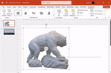 How to Get and Insert Free 3D Model in PowerPoint - Vegaslide