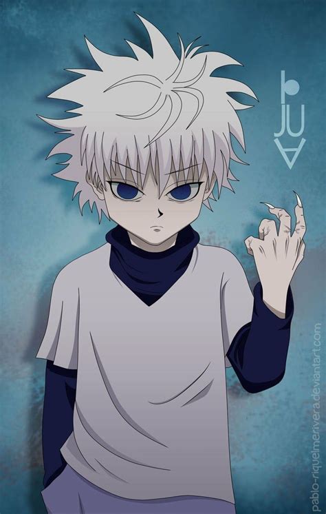 Hunter x hunter killua | Эскизы персонажей, Анимационные зарисовки, Иллюстрации