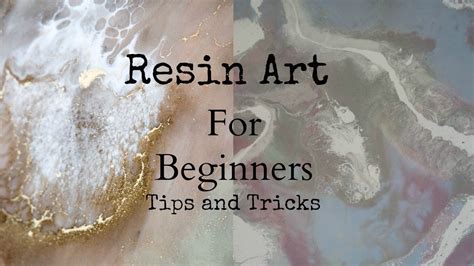 Top tips and tricks to create resin art for beginners - YouTube