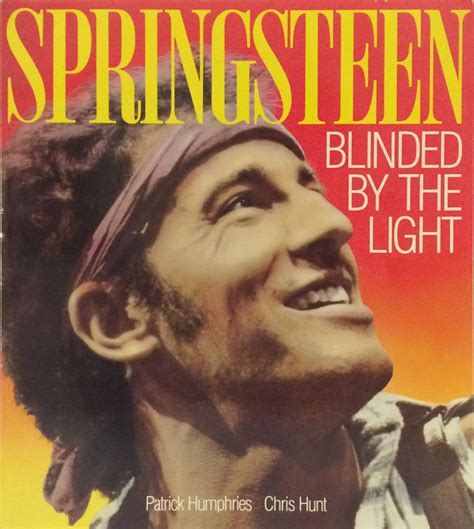 Bruce Springsteen: Blinded By The Light Book by Bruce Springsteen, 1985 ...