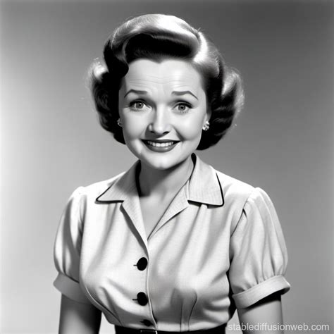 Betty White: 1950s Pixar Character | Stable Diffusion Online