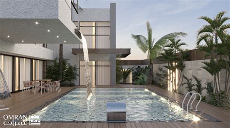 Modern Villa Landscape on Behance