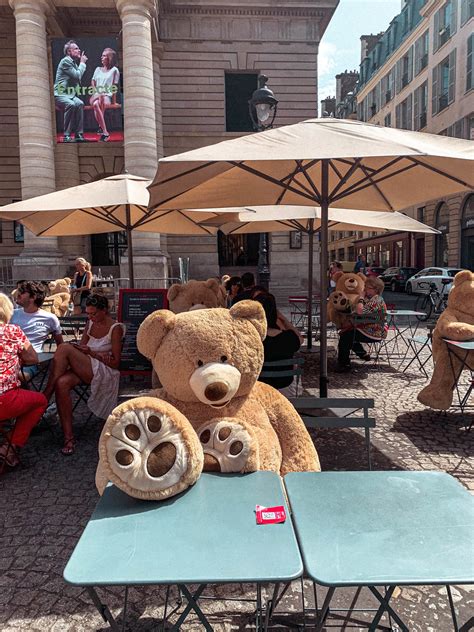 These Paris Cafés Are Using Teddy Bears to Social Distance Customers