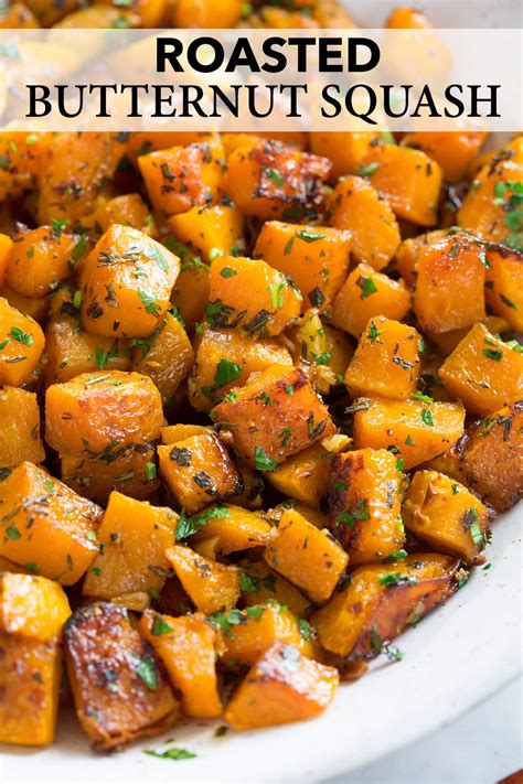 Roasted Butternut Squash {with Garlic and Herbs} - Cooking Classy