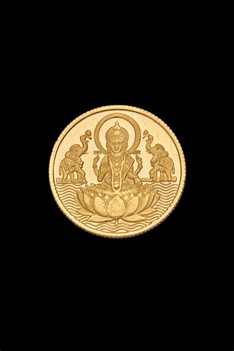 5 GRAM 22 KT GOLD COIN - Navrathan