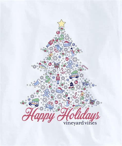 Shop OUTLET Holiday Icons Long-Sleeve Pocket Tee at vineyard vines