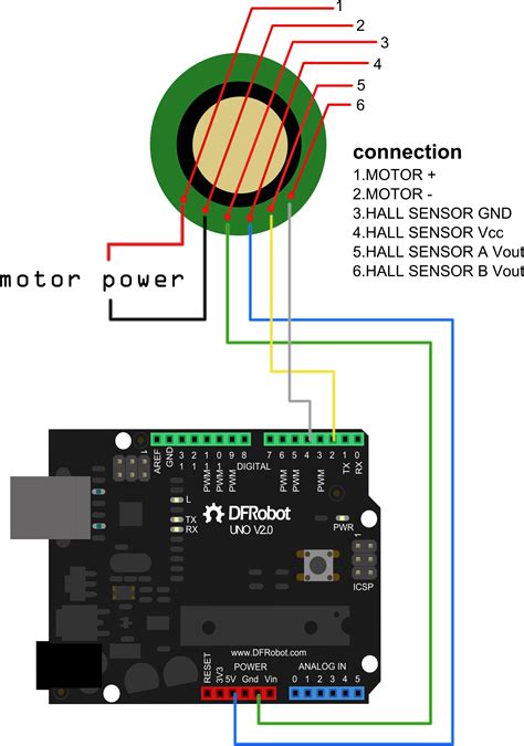 Metal DC Geared Motor w/Encoder - 12V 251RPM 18Kg.cm wiki-DFRobot