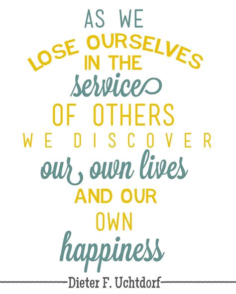 Lds Serving Others Quotes. QuotesGram