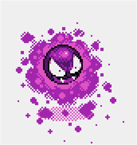 Gastly : r/PixelArt