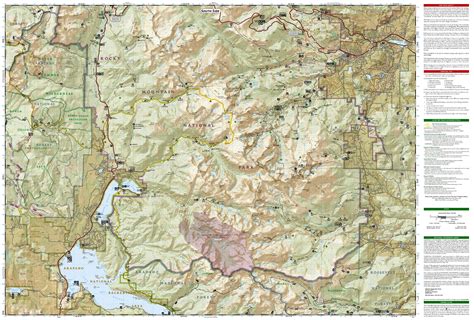 Rocky Mountain National Park Elevation Map