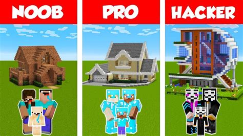 Minecraft Noob Vs Pro House - Margaret Wiegel