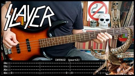 SLAYER - South of heaven (BASS TABS) [lyrics + PDF] - YouTube