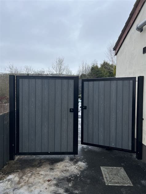 Composite Gates Installation in Northern Ireland | Driveway Gates Installation in Northern ...