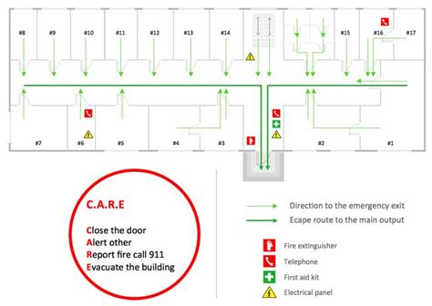 Fire Escape Floor Plan Creator - floorplans.click