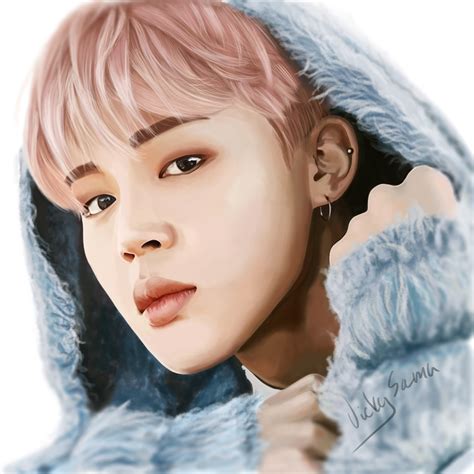 ArtStation - BTS - Jimin digital art