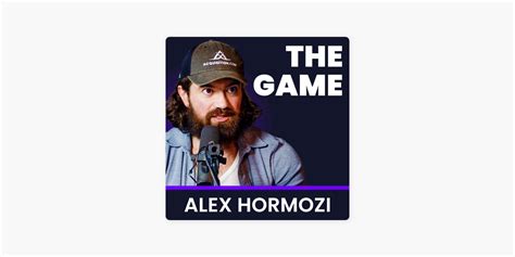 ‎The Game w/ Alex Hormozi on Apple Podcasts