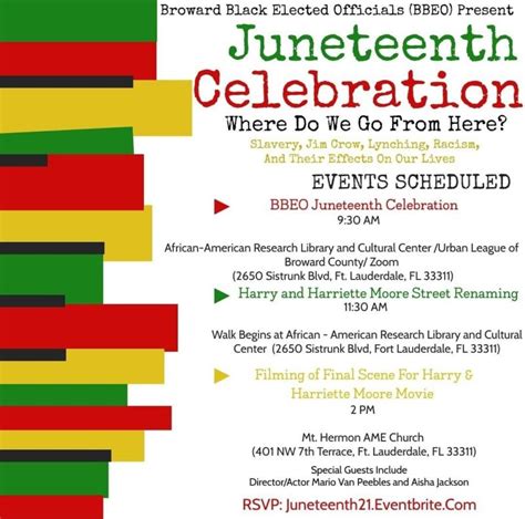 Juneteenth Celebration – The Activist Calendar