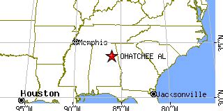 Ohatchee, Alabama (AL) ~ population data, races, housing & economy