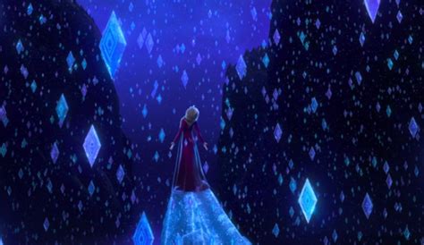 Elsa Into the Unknown Ending Ice Crystals Frozen 2 | Frozen disney ...