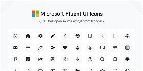 Microsoft Fluent UI Icons by Iconduck | Figma