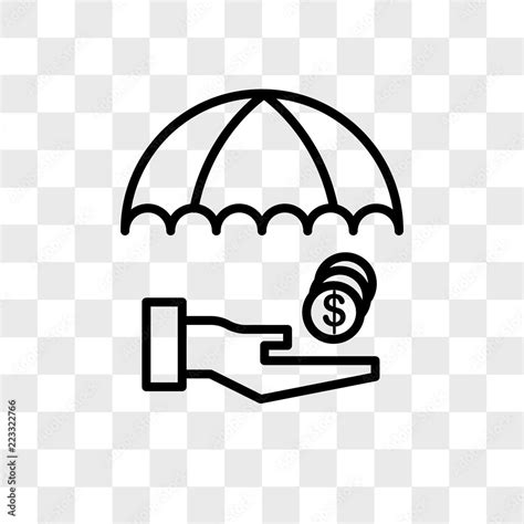 Savings vector icon isolated on transparent background, Savings logo ...