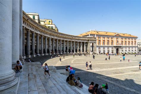 One day in the Historic Centre of Naples in Italy