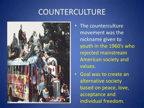 PPT - COUNTERCULTURE PowerPoint Presentation, free download - ID:2023325