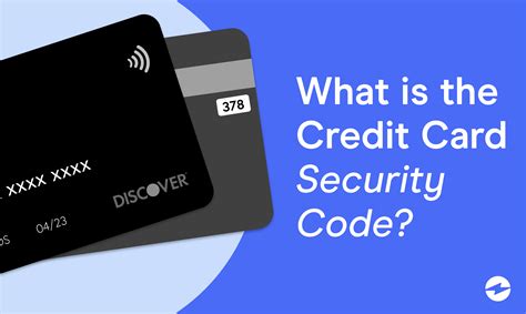 What is the Security Code on a Credit Card?